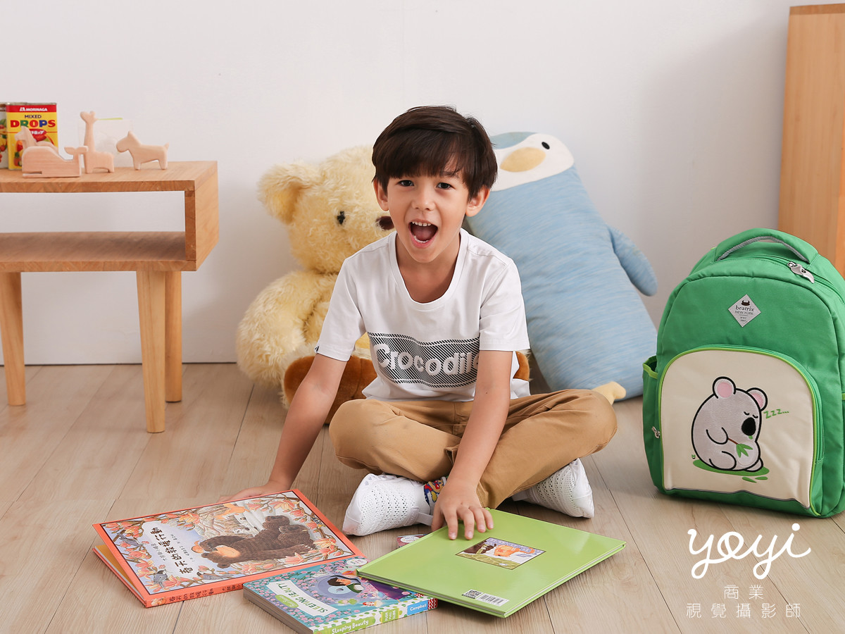 兒童書包攝影｜Beatrix 創意設計兒童包包與童趣生活風格攝影 3