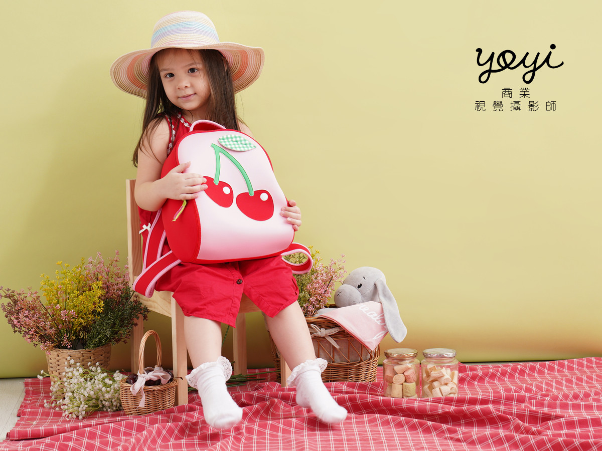 兒童用品攝影｜創意兒童書包、護脊書包與小模特兒實穿情境攝影 23