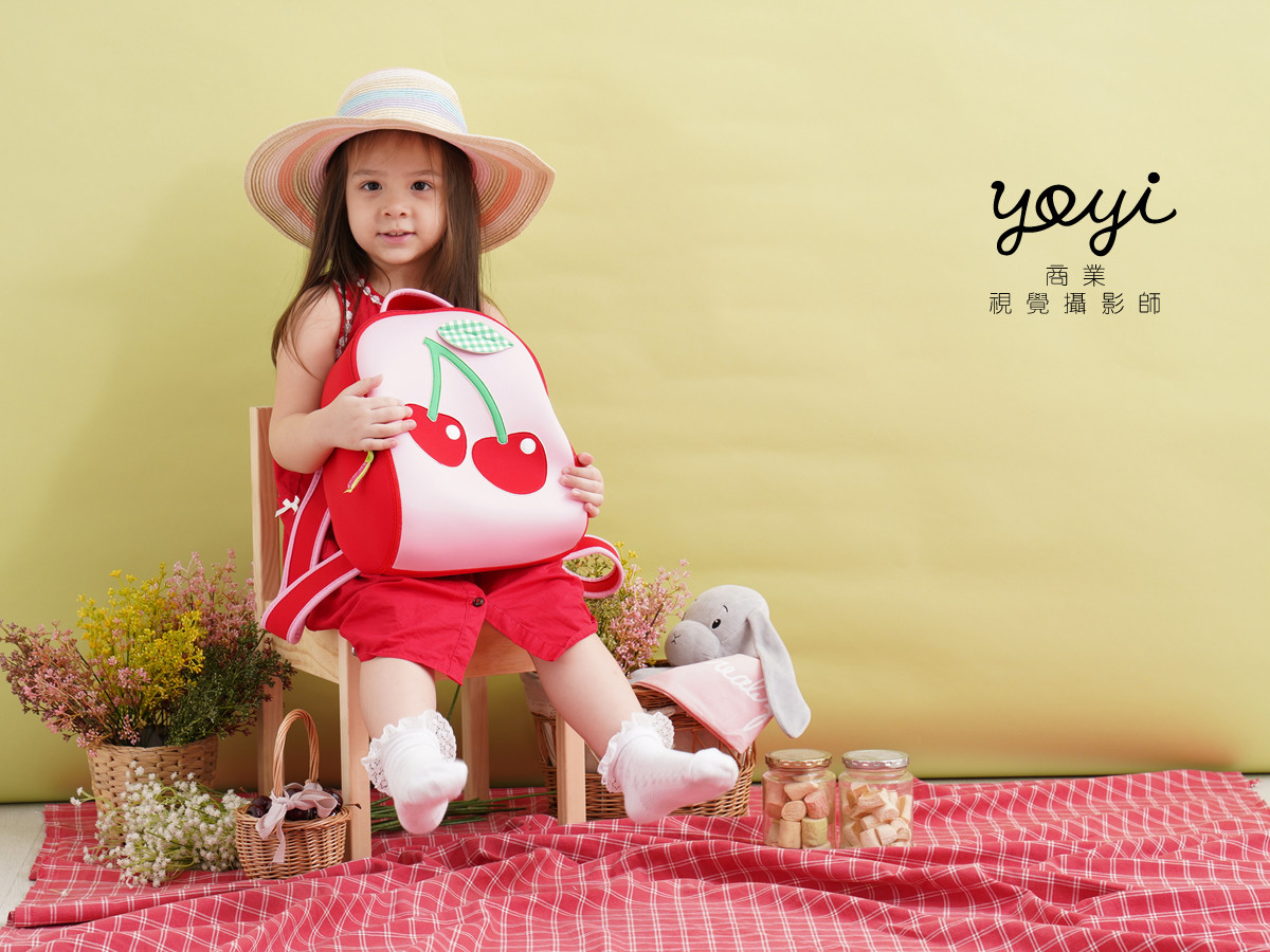 兒童用品攝影｜創意兒童書包、護脊書包與小模特兒實穿情境攝影 25