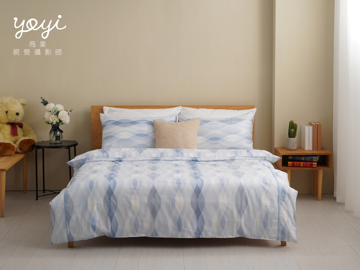 寢具商品攝影｜大人與兒童專用寢具床包組居家風格攝影 3