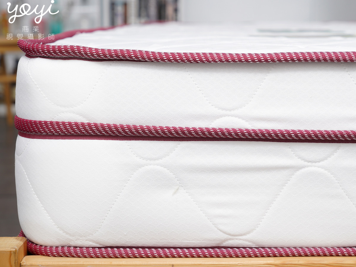 床墊商品攝影｜機能性護脊床墊與極簡主義臥室空間攝影 5