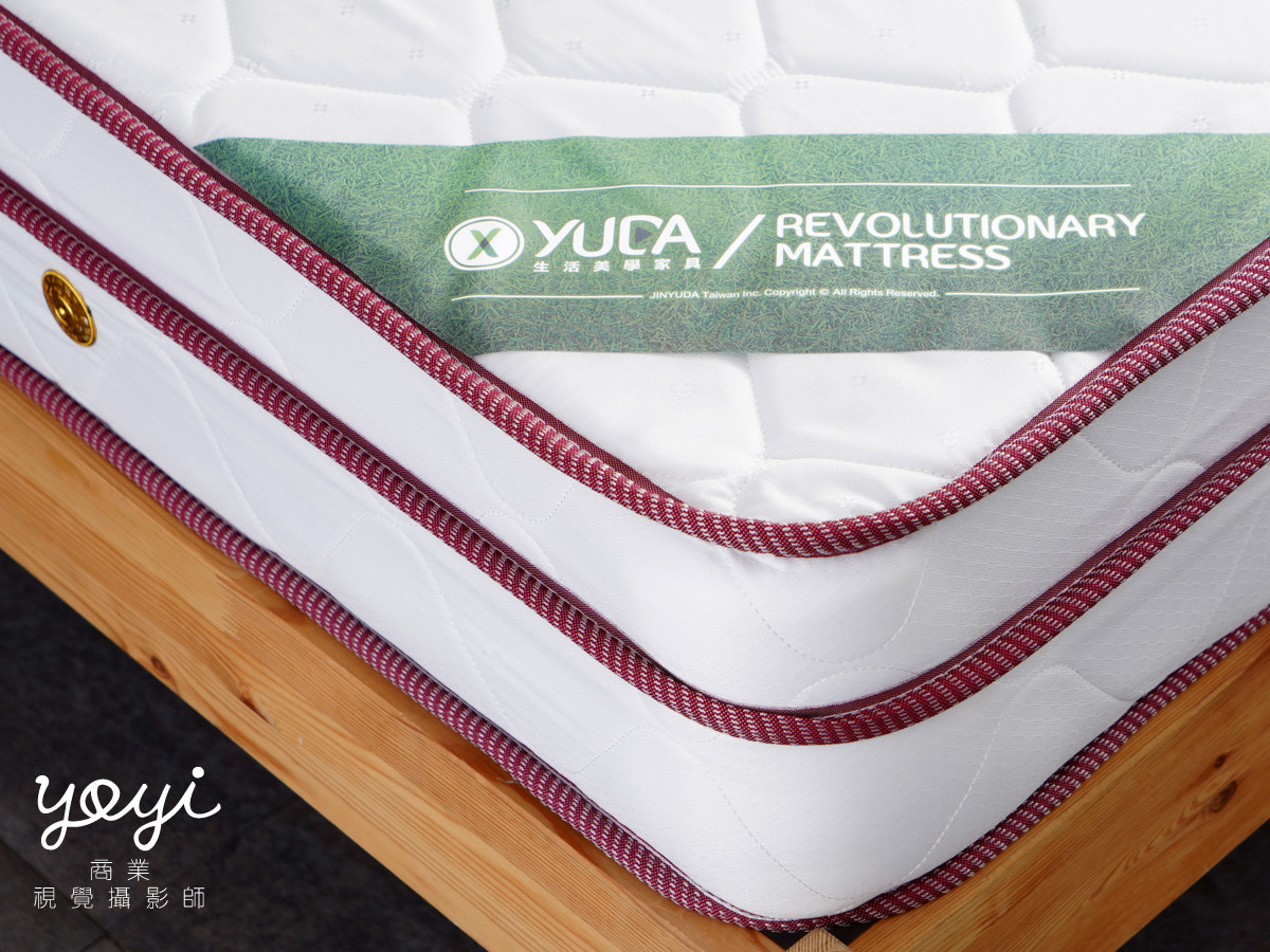 床墊商品攝影｜機能性護脊床墊與極簡主義臥室空間攝影 9