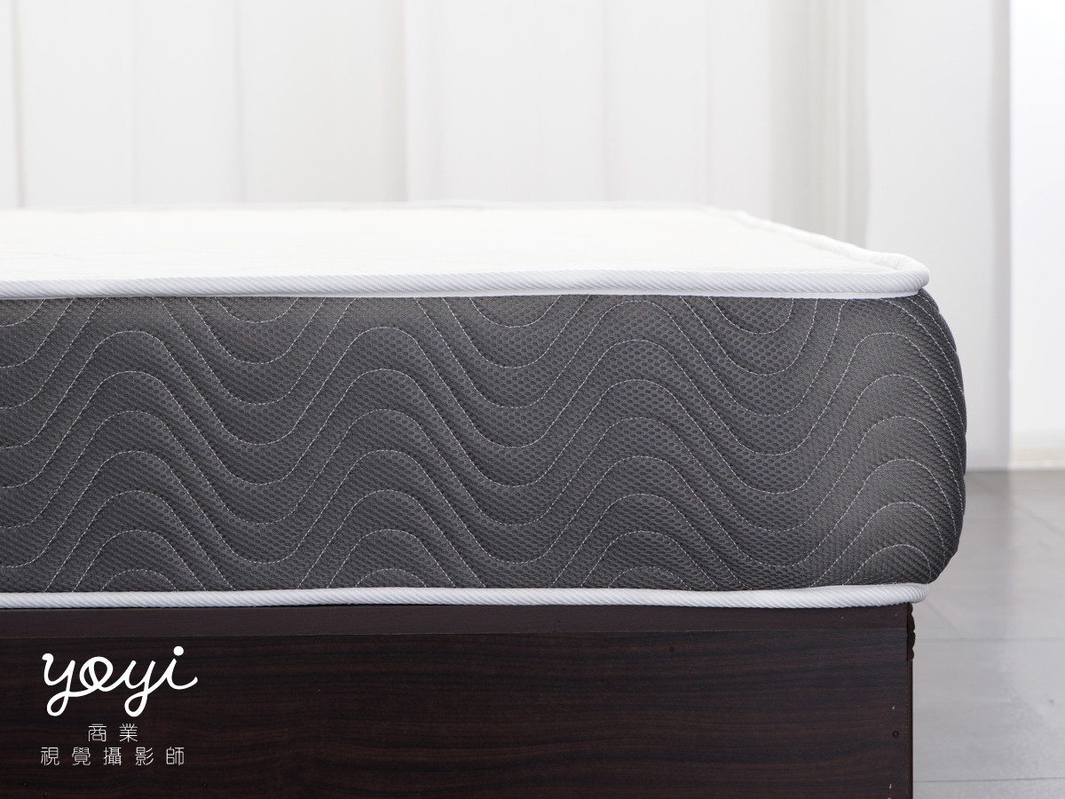 床墊商品攝影｜機能性護脊床墊與極簡主義臥室空間攝影 17