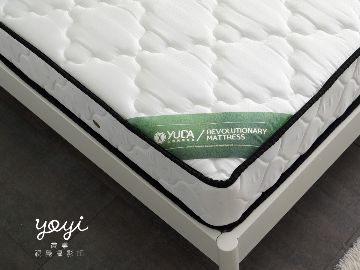 床墊商品攝影｜機能性護脊床墊與極簡主義臥室空間攝影 27