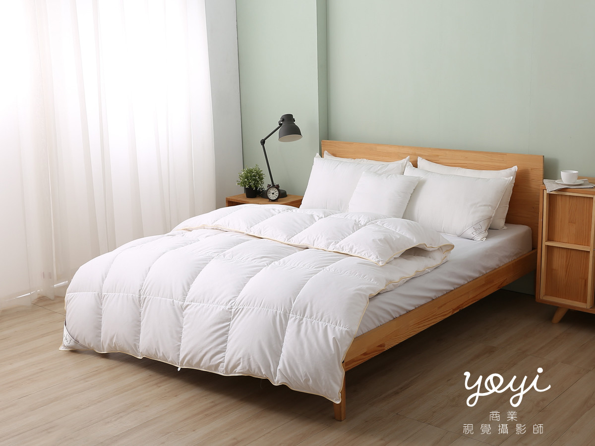 寢具商品攝影｜大洋羽毛純白羽絨被與柔軟舒適居家攝影 13