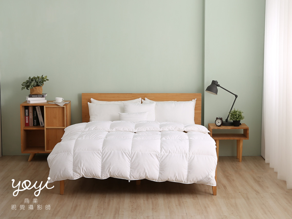 寢具商品攝影｜大洋羽毛純白羽絨被與柔軟舒適居家攝影 49