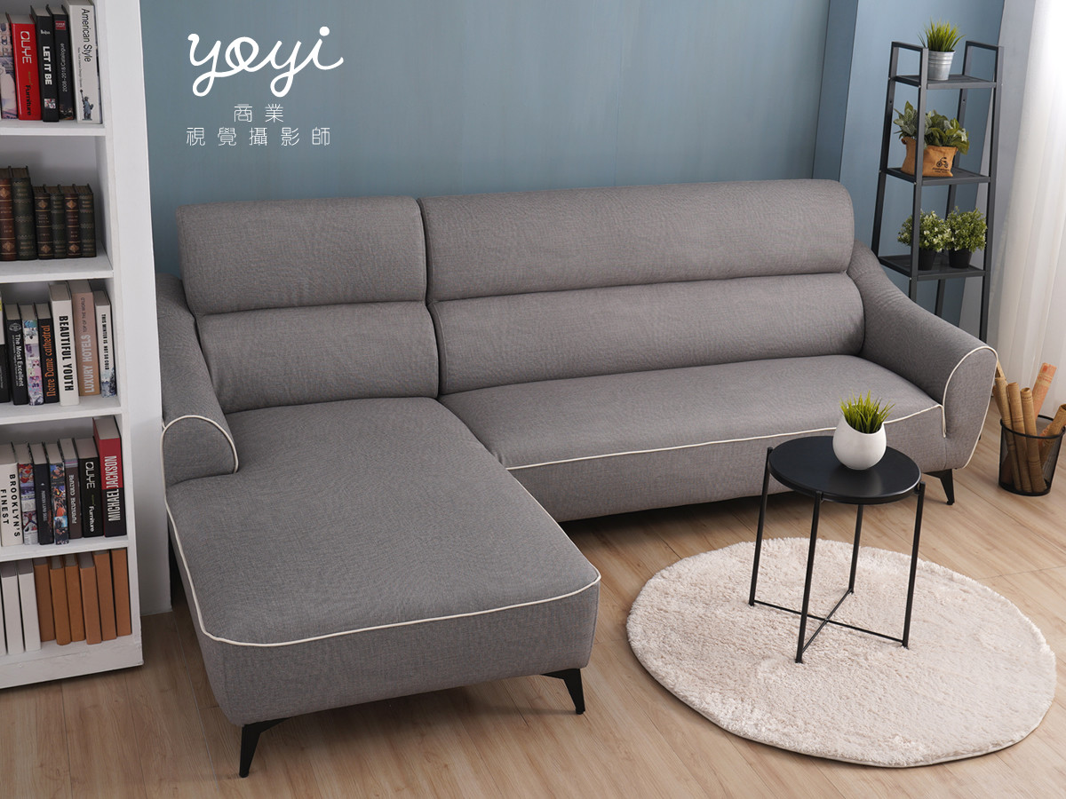 家具商品攝影｜樂盟寶現代簡約沙發與居家客廳情境攝影 3