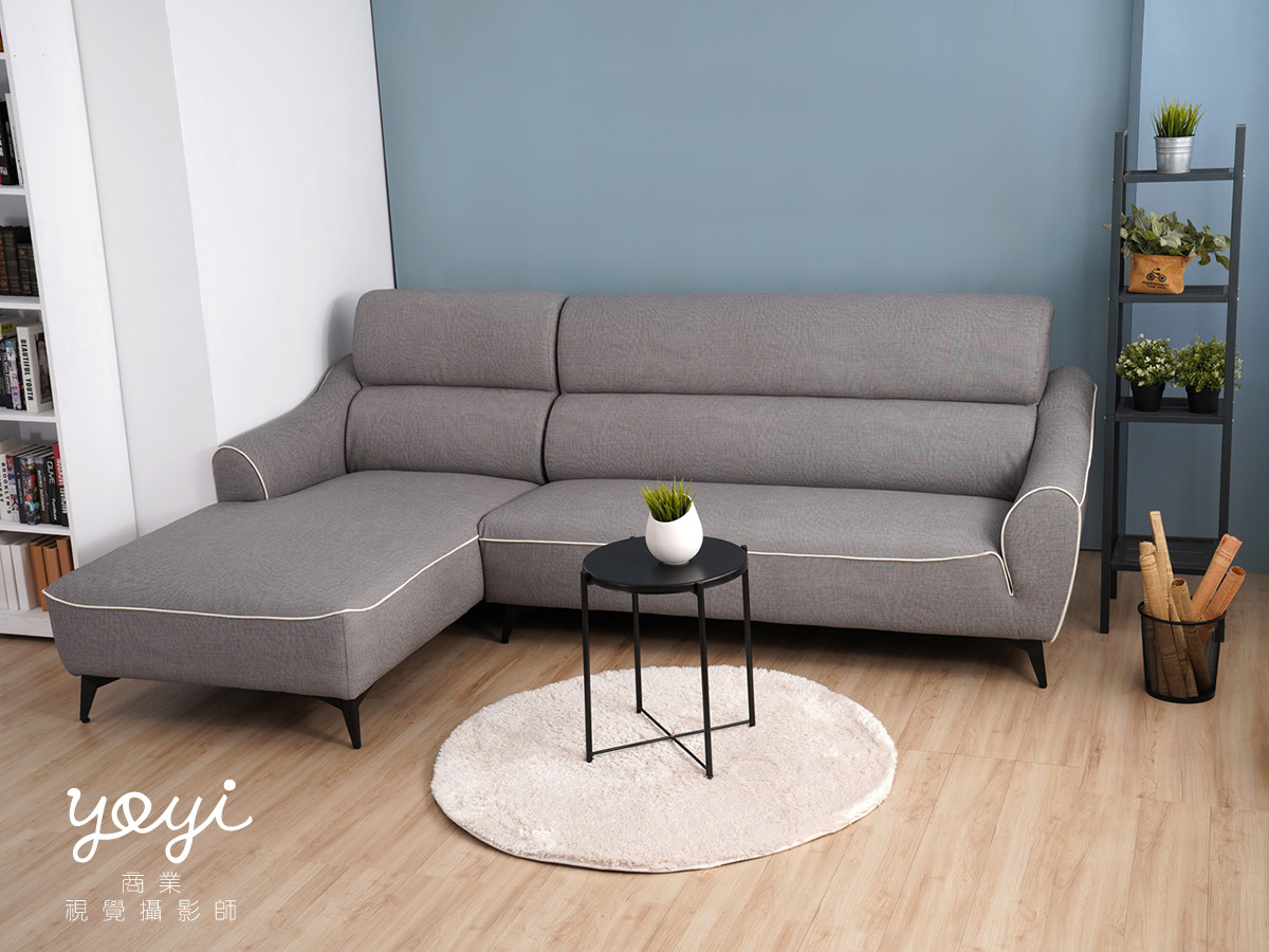 家具商品攝影｜樂盟寶現代簡約沙發與居家客廳情境攝影 5