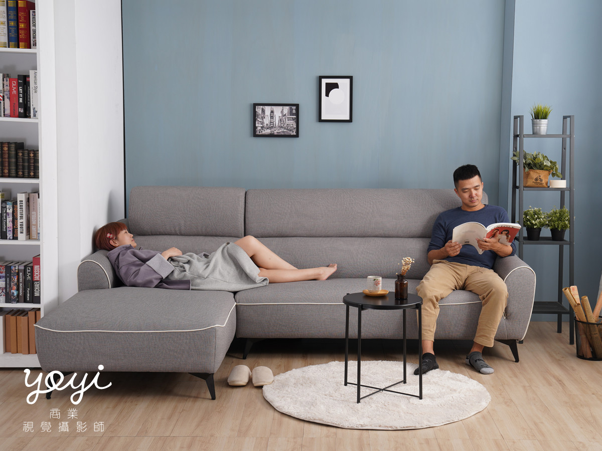 家具商品攝影｜樂盟寶現代簡約沙發與居家客廳情境攝影 15