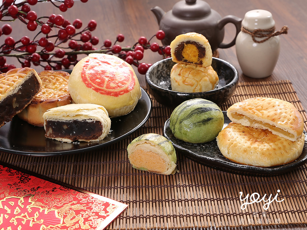 美食商品攝影｜美雅中秋月餅禮盒與精緻切面質感攝影 17