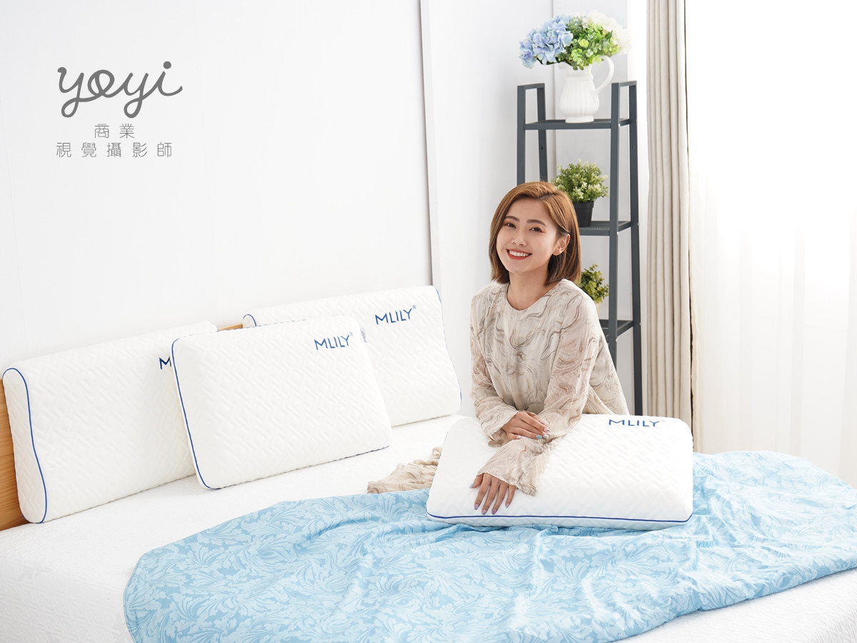 床墊商品攝影｜機能性支撐床墊與模特兒居家舒壓情境攝影 33