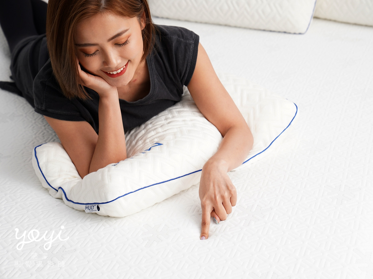 床墊商品攝影｜機能性支撐床墊與模特兒居家舒壓情境攝影 35