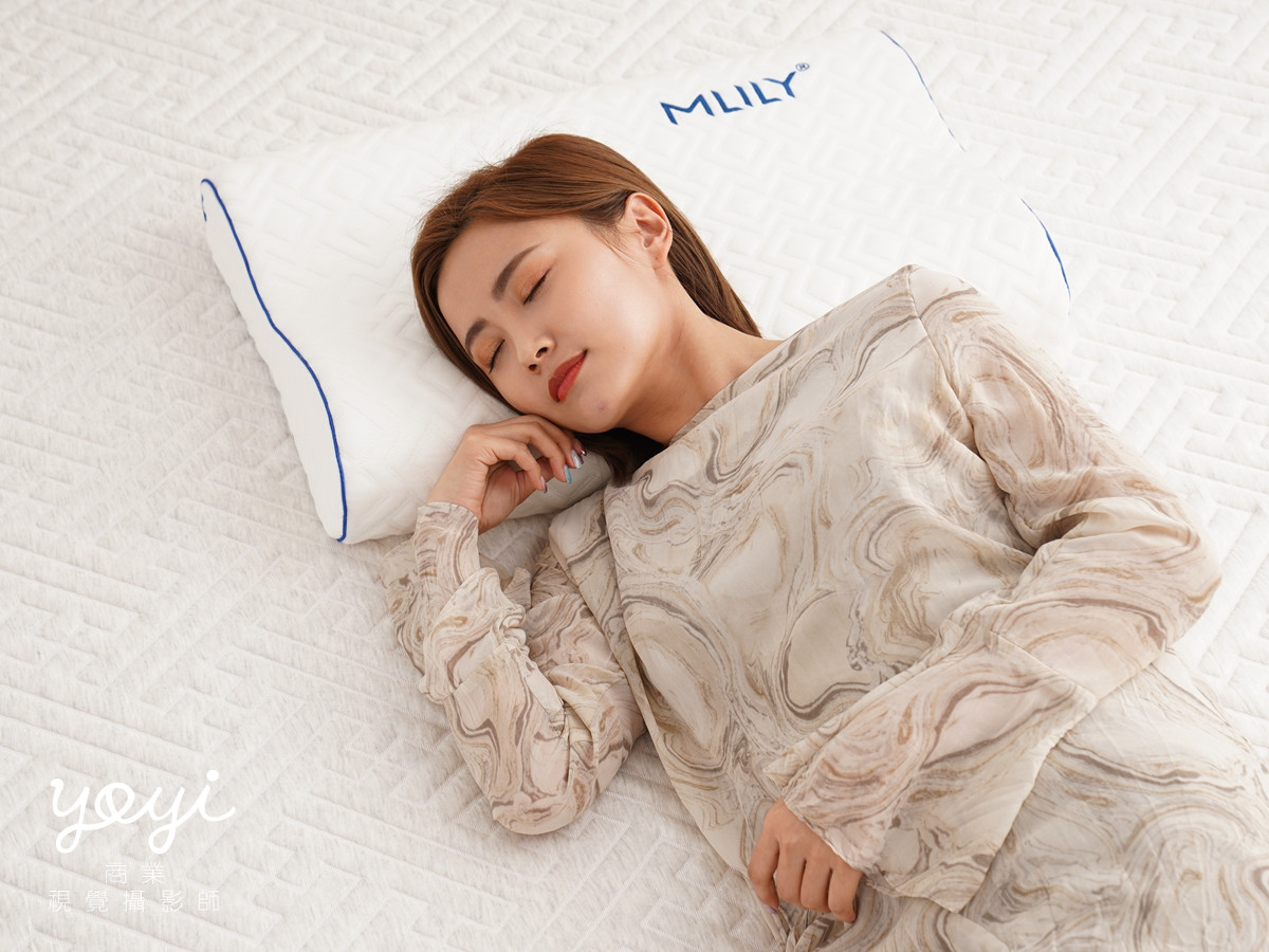 床墊商品攝影｜機能性支撐床墊與模特兒居家舒壓情境攝影 49