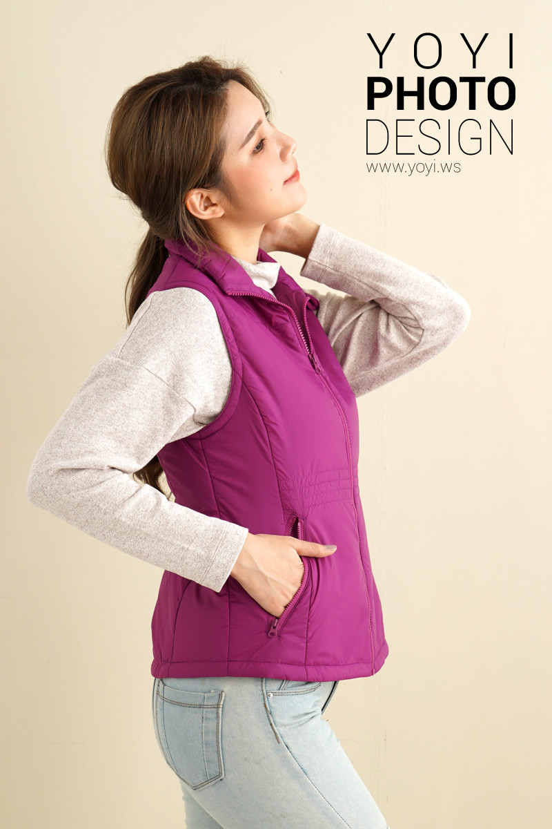 服飾攝影｜秋冬女裝背心系列與模特兒時尚實穿形象攝影 1