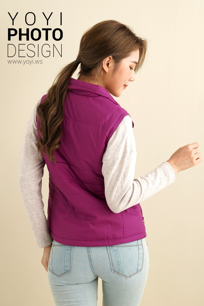 服飾攝影｜秋冬女裝背心系列與模特兒時尚實穿形象攝影 5