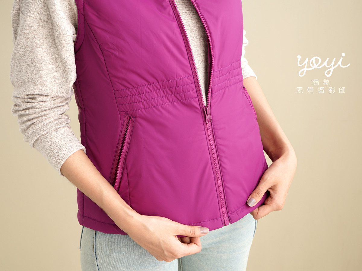 服飾攝影｜秋冬女裝背心系列與模特兒時尚實穿形象攝影 7
