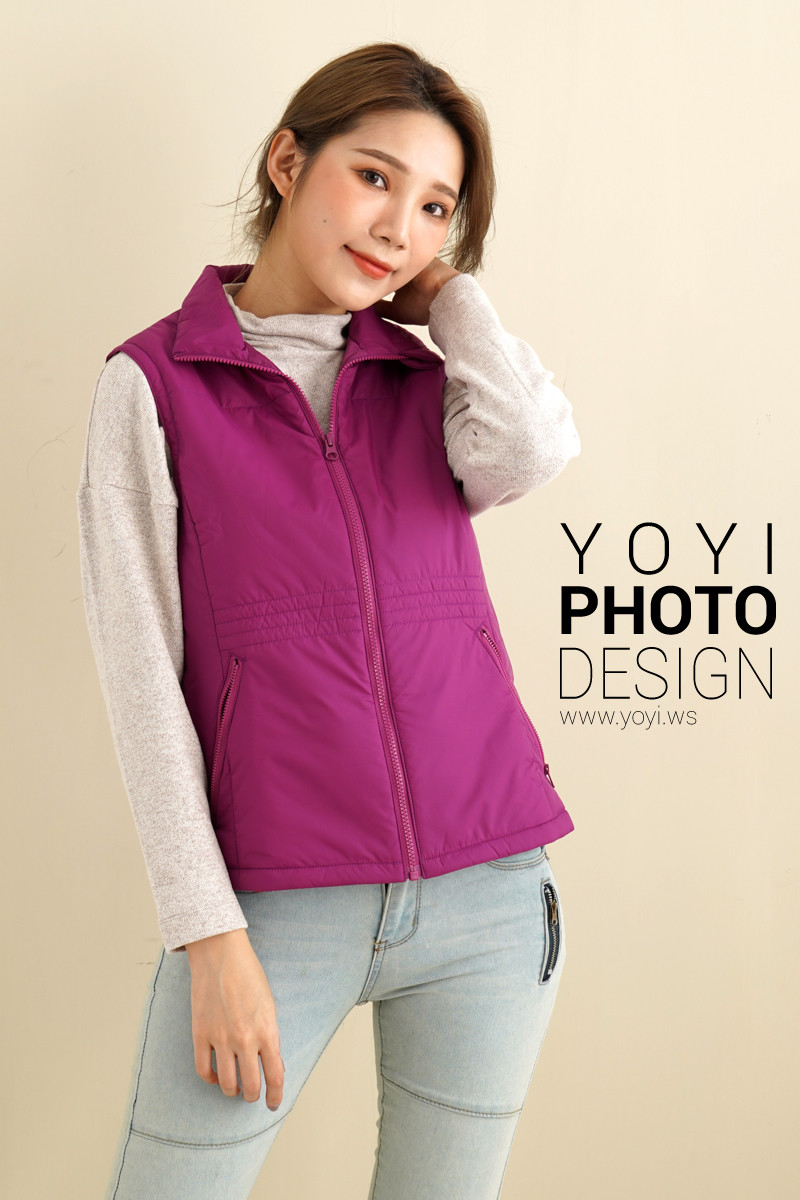 服飾攝影｜秋冬女裝背心系列與模特兒時尚實穿形象攝影 9