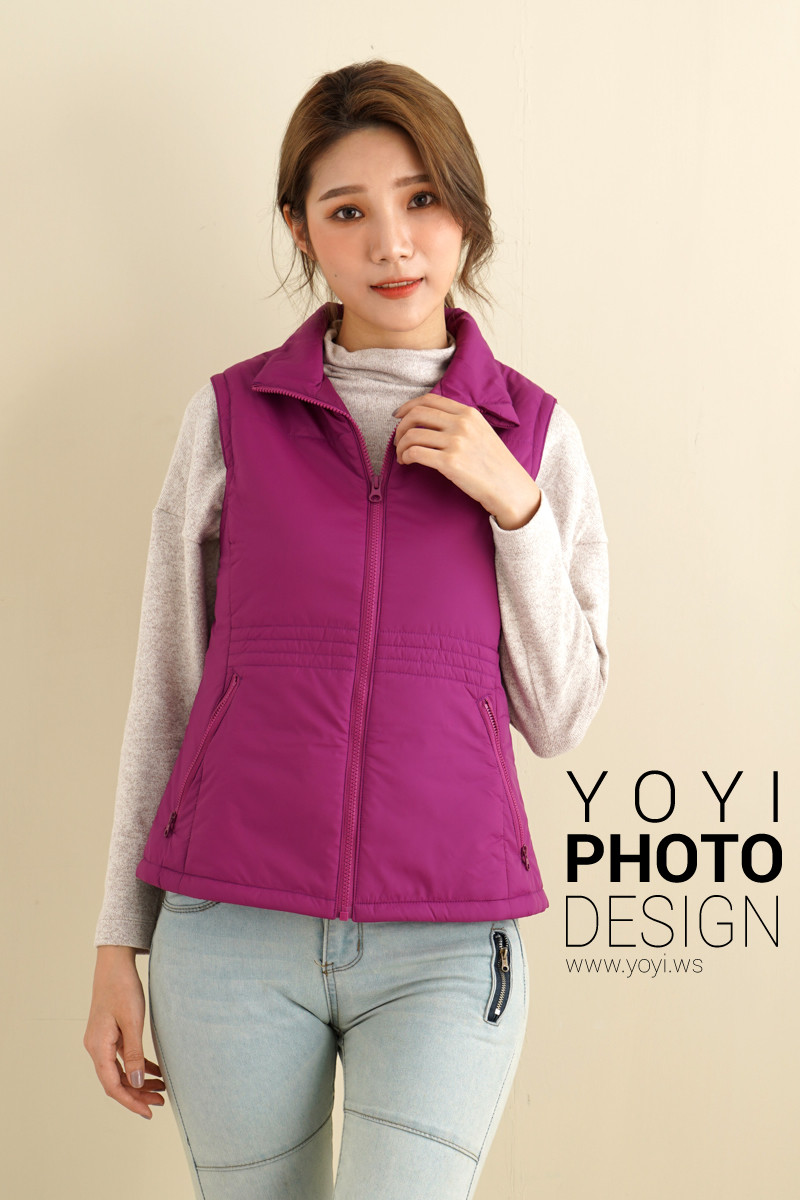 服飾攝影｜秋冬女裝背心系列與模特兒時尚實穿形象攝影 11