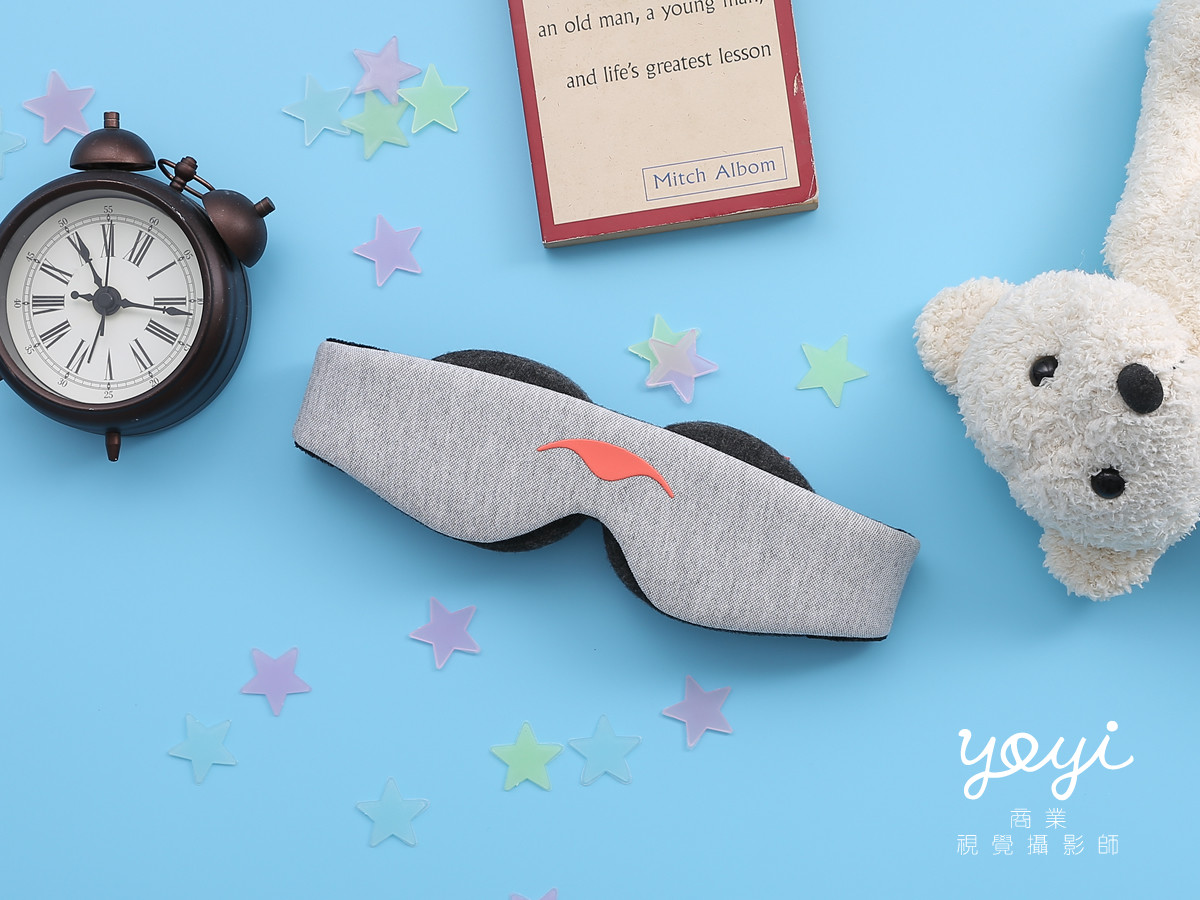 生活用品攝影｜遮光睡眠眼罩與簡約美感配件美學情境攝影 9