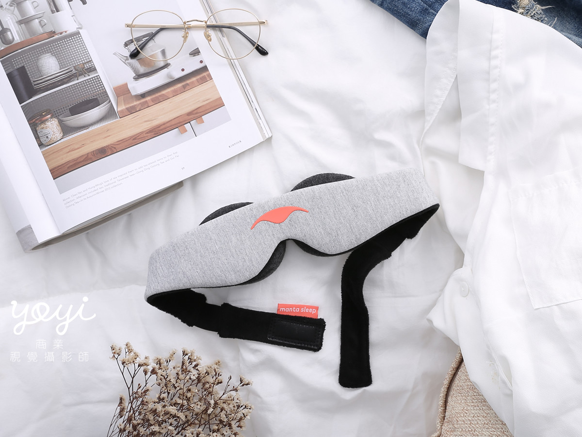 生活用品攝影｜遮光睡眠眼罩與簡約美感配件美學情境攝影 13