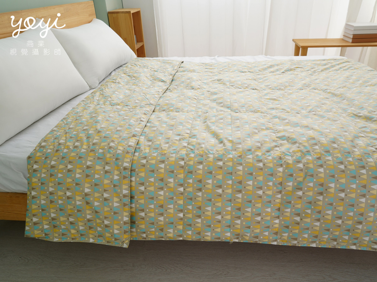 寢具商品攝影｜極簡純色床包組與布料材質細節特寫攝影｜羽藏 5