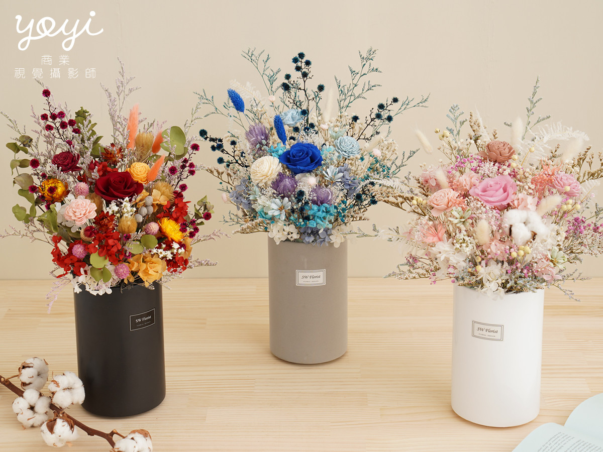 花藝商品攝影｜花藝手作婚禮捧花與唯美婚紗形象攝影｜小薇 1