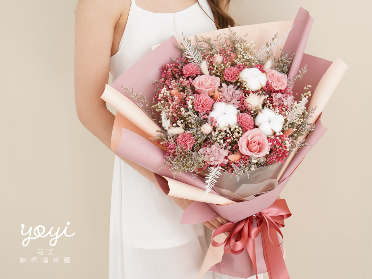 花藝商品攝影｜花藝手作婚禮捧花與唯美婚紗形象攝影｜小薇 15