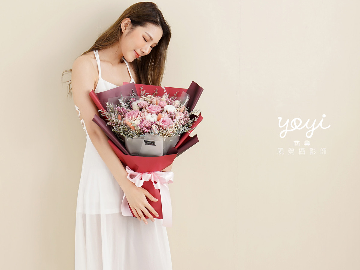 花藝商品攝影｜花藝手作婚禮捧花與唯美婚紗形象攝影｜小薇 19