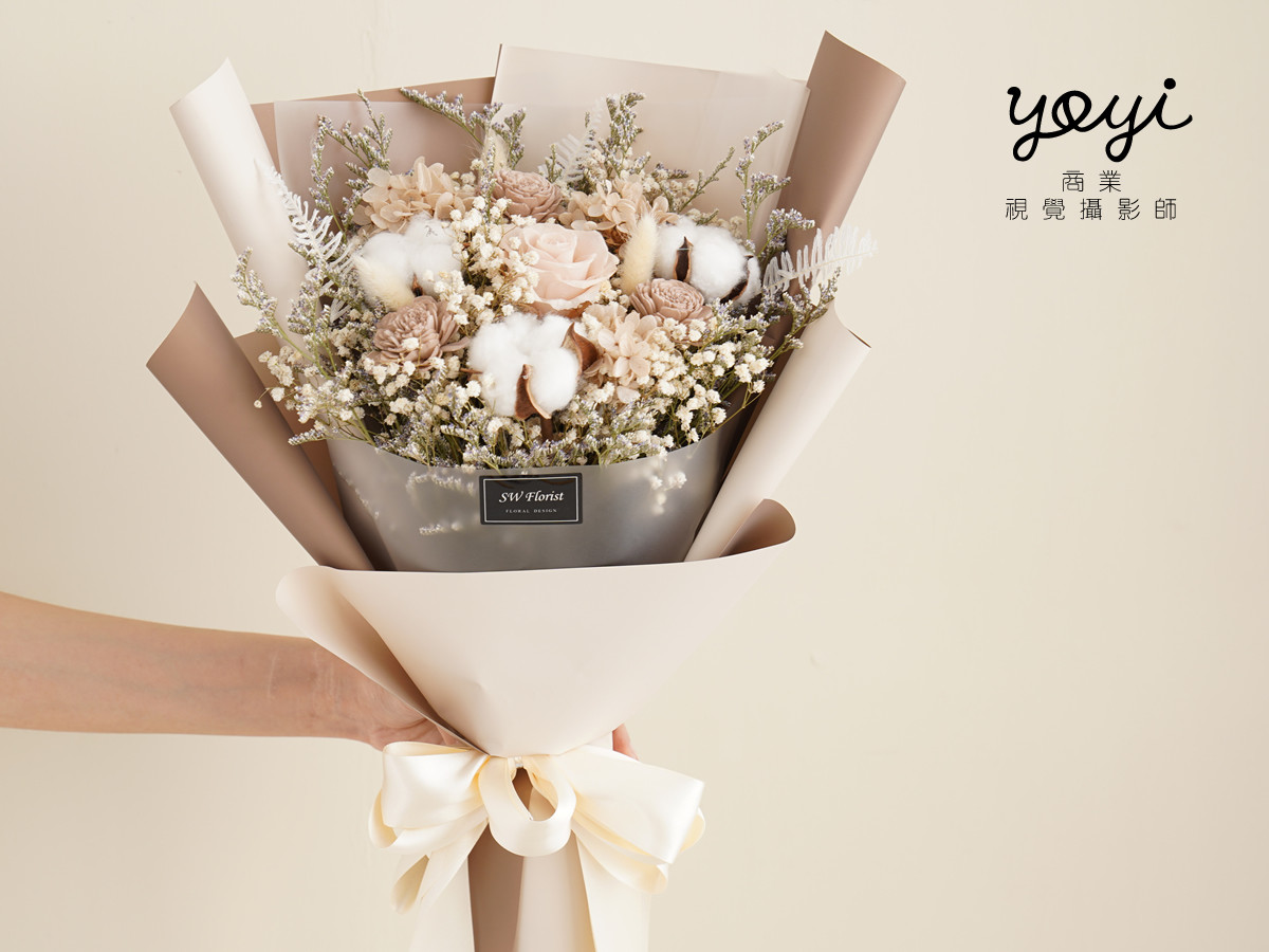 花藝商品攝影｜花藝手作婚禮捧花與唯美婚紗形象攝影｜小薇 29
