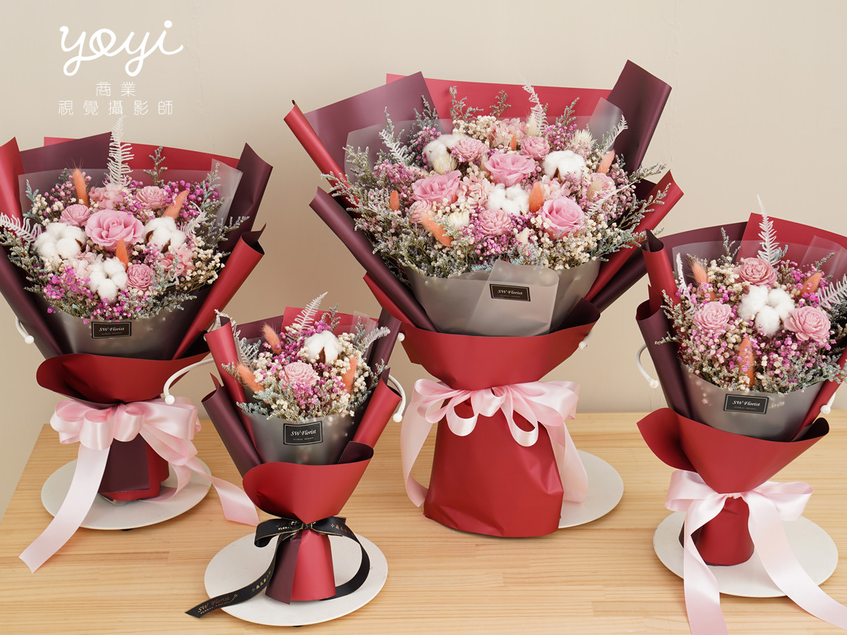 花藝商品攝影｜花藝手作婚禮捧花與唯美婚紗形象攝影｜小薇 37