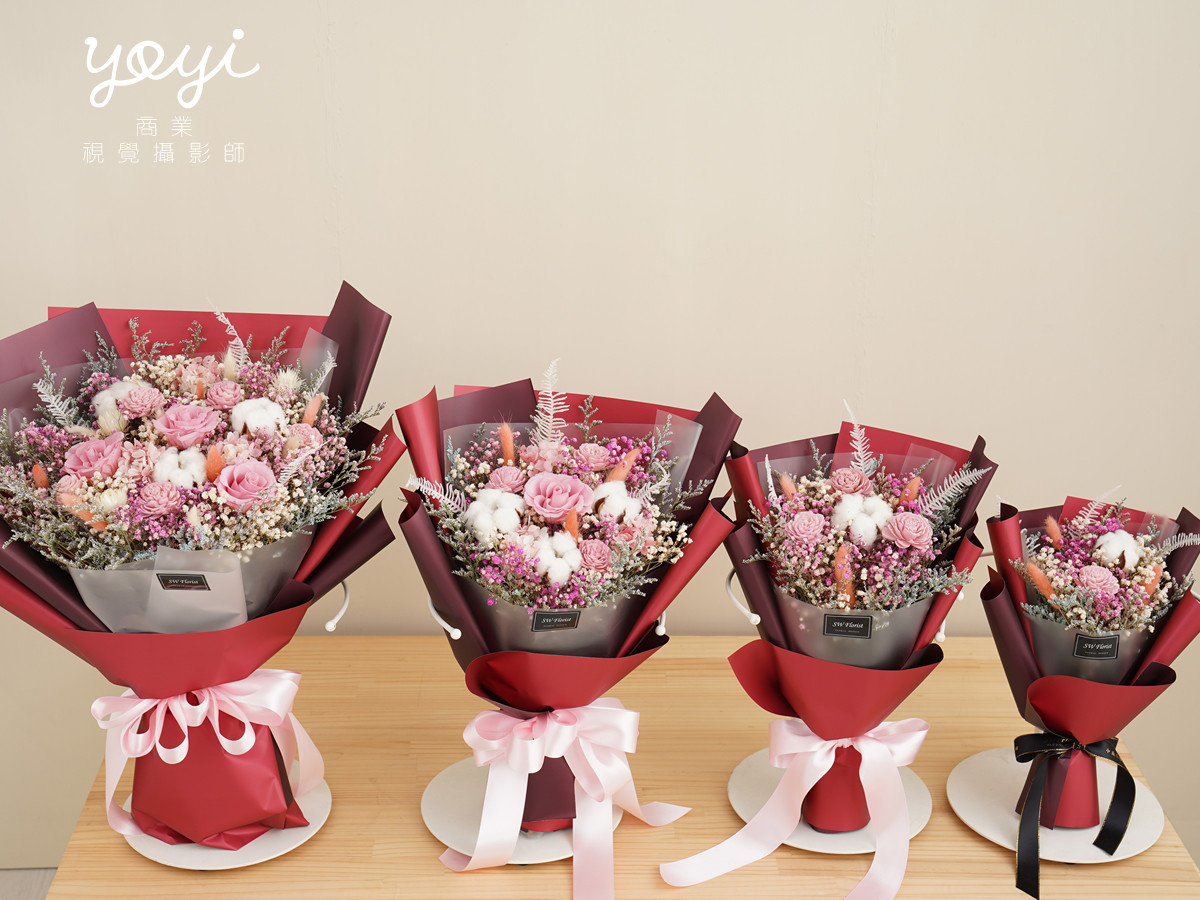 花藝商品攝影｜花藝手作婚禮捧花與唯美婚紗形象攝影｜小薇 39