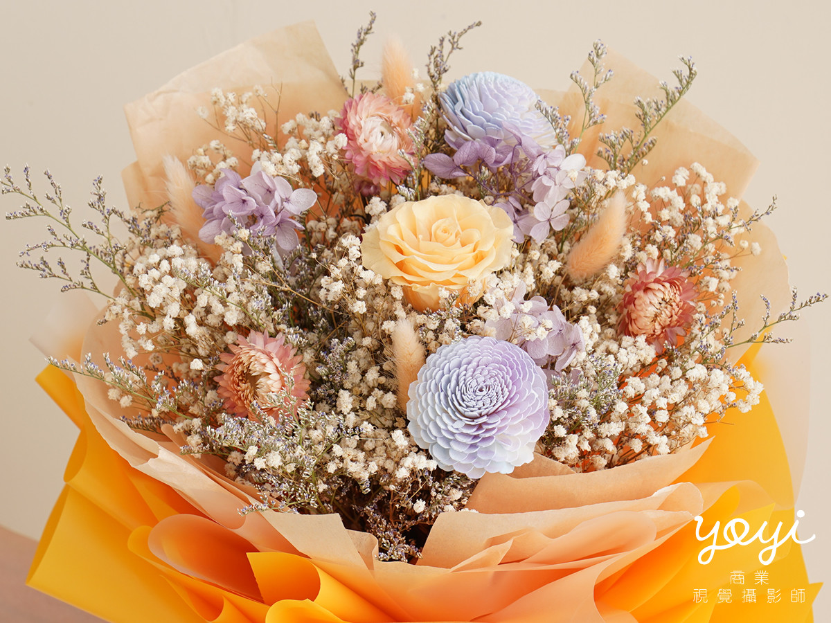 花藝商品攝影｜花藝手作婚禮捧花與唯美婚紗形象攝影｜小薇 47