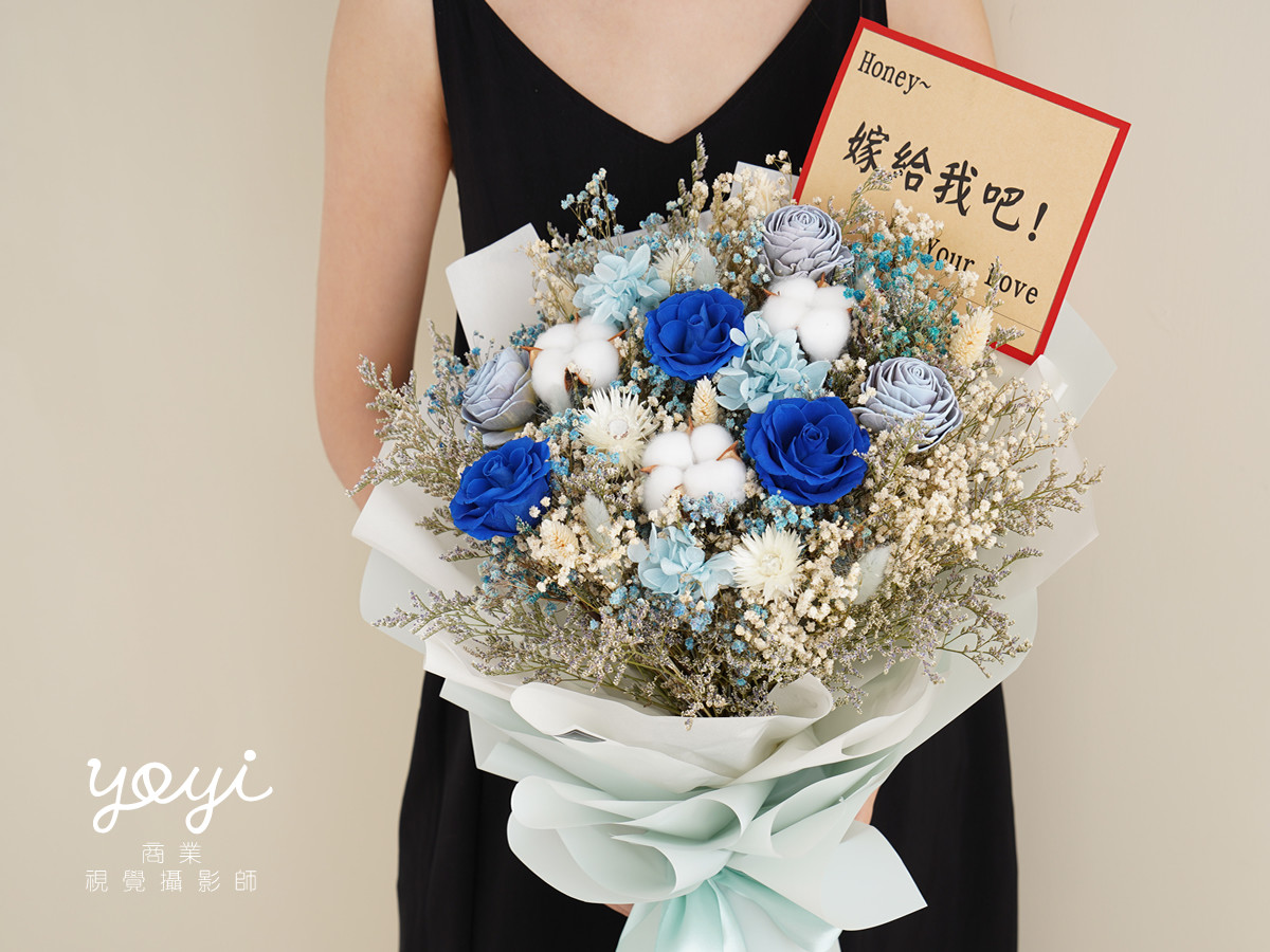 花藝商品攝影｜花藝手作婚禮捧花與唯美婚紗形象攝影｜小薇 49