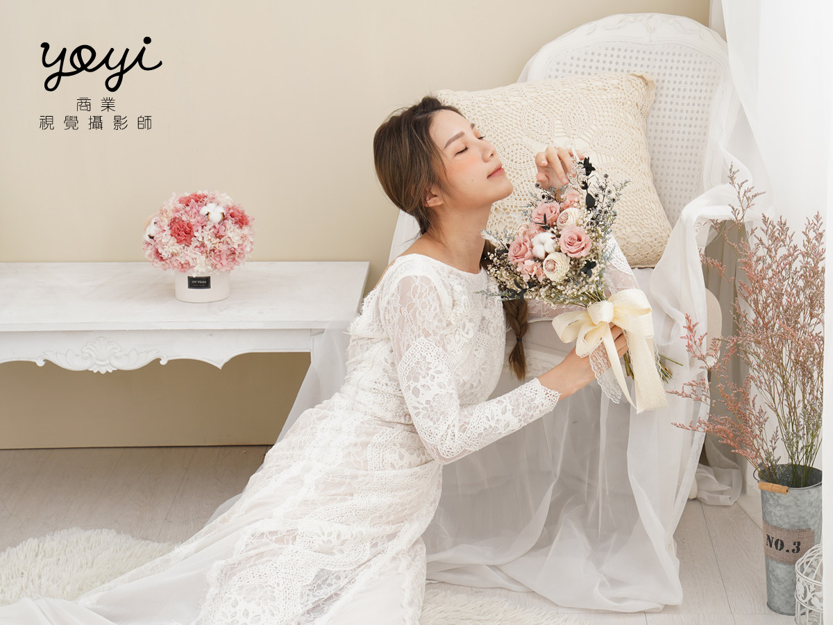 花藝商品攝影｜花藝手作婚禮捧花與唯美婚紗形象攝影｜小薇 67