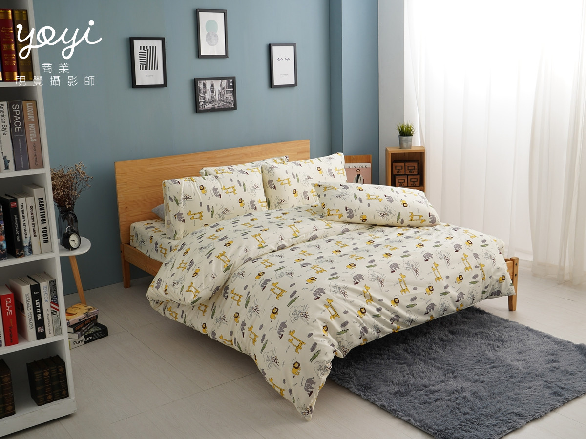 寢具商品攝影｜碎花圖騰床包組與明亮居家臥室情境攝影｜淳彌 3