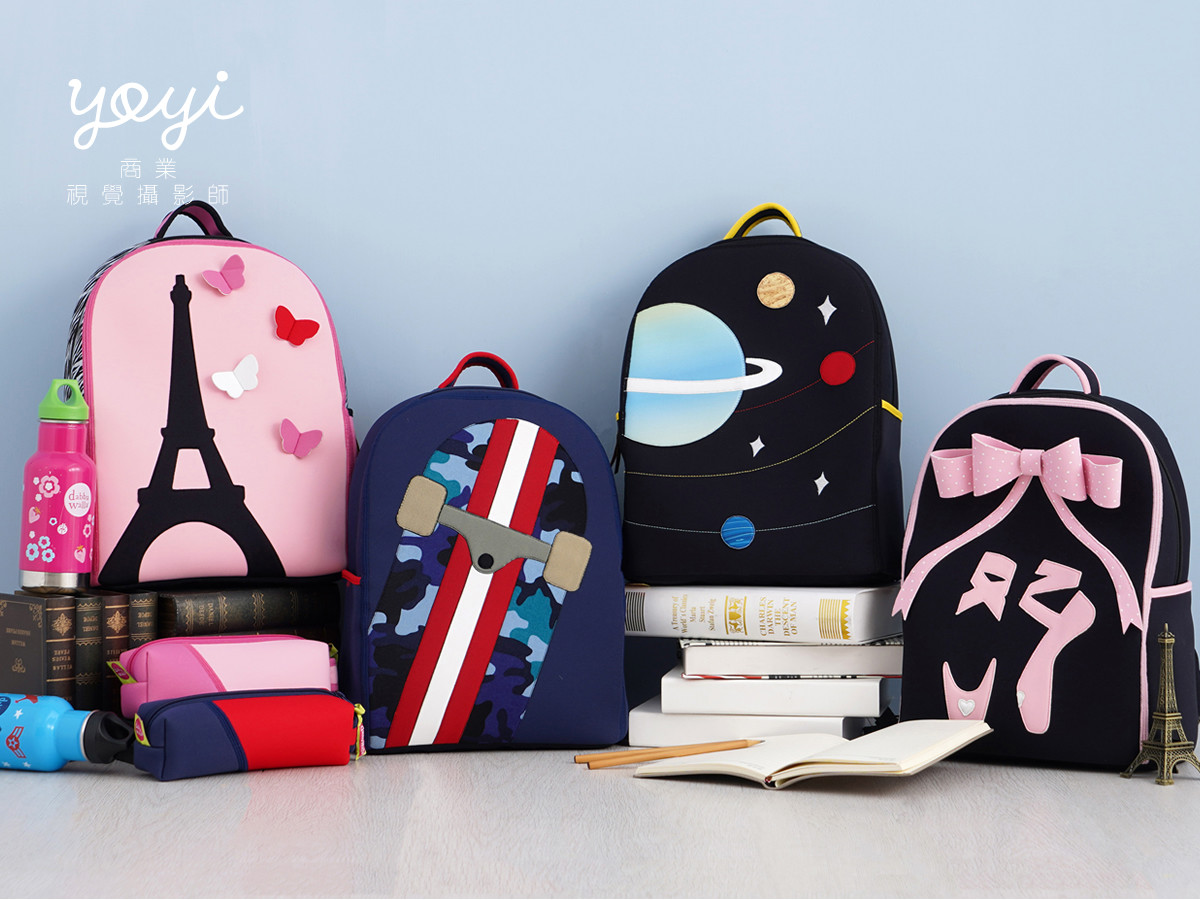兒童書包攝影｜創意動物造型兒童書包與童趣學習生活攝影 23