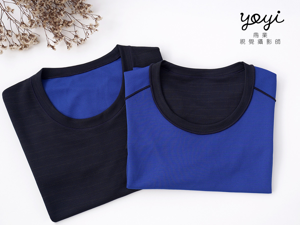 服飾攝影｜機能性石墨烯 T-shirt 與男女休閒服飾模特兒情境攝影 1