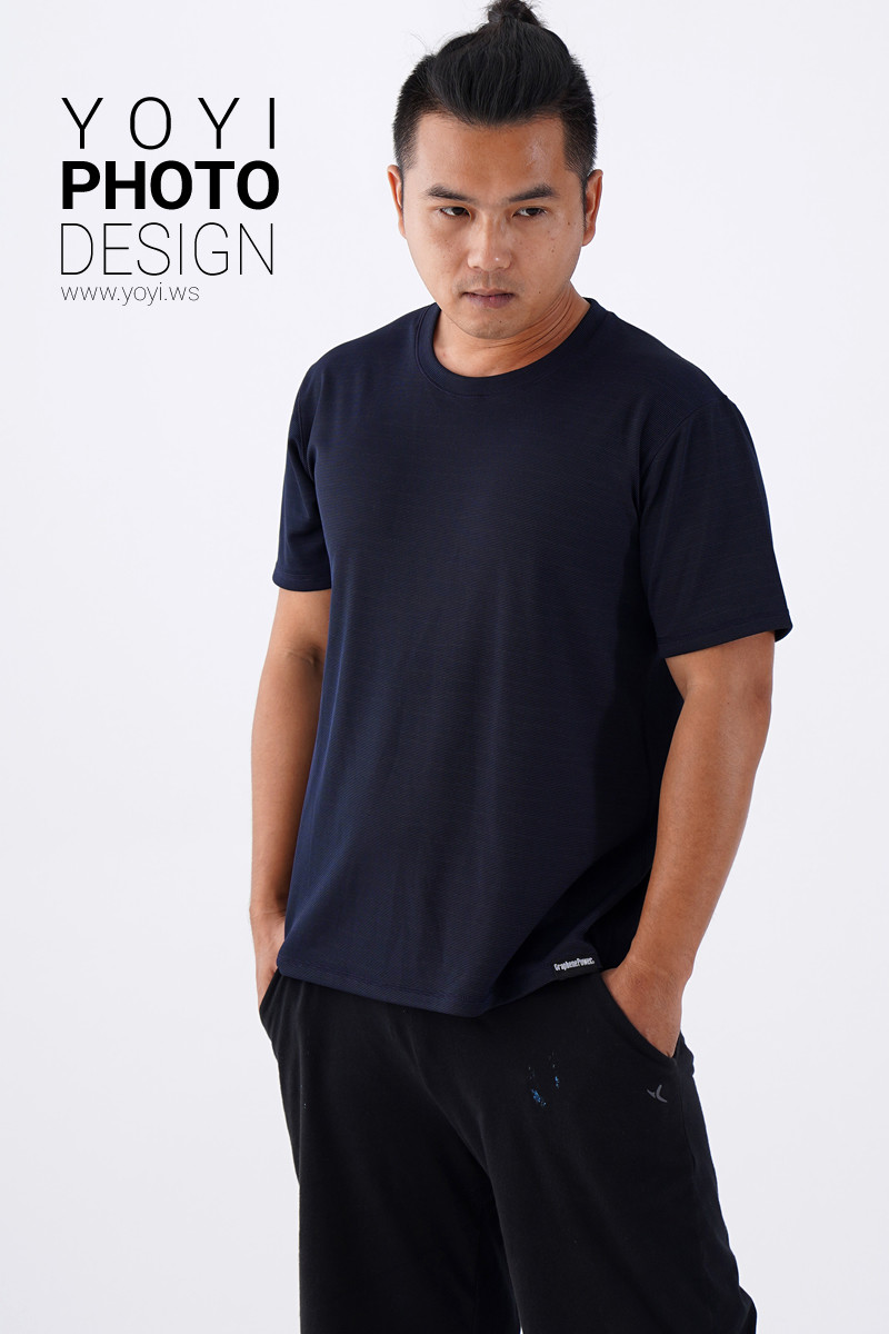 服飾攝影｜機能性石墨烯 T-shirt 與男女休閒服飾模特兒情境攝影 15