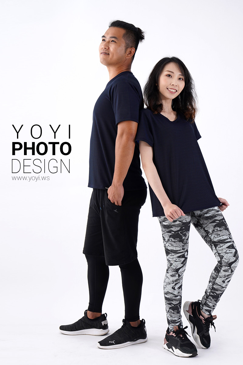 服飾攝影｜機能性石墨烯 T-shirt 與男女休閒服飾模特兒情境攝影 43