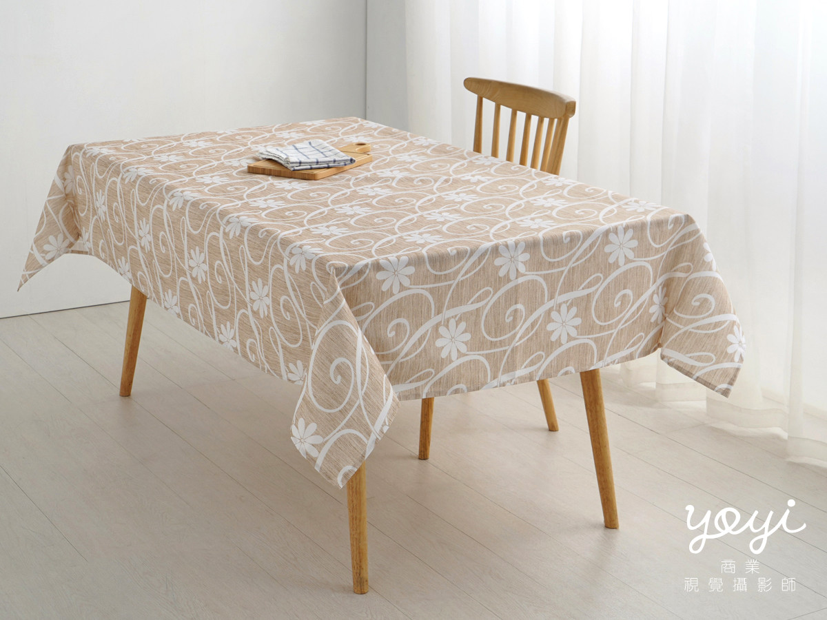 桌布商品攝影｜北歐風圖騰餐桌布與優雅餐飲情境風格攝影 43