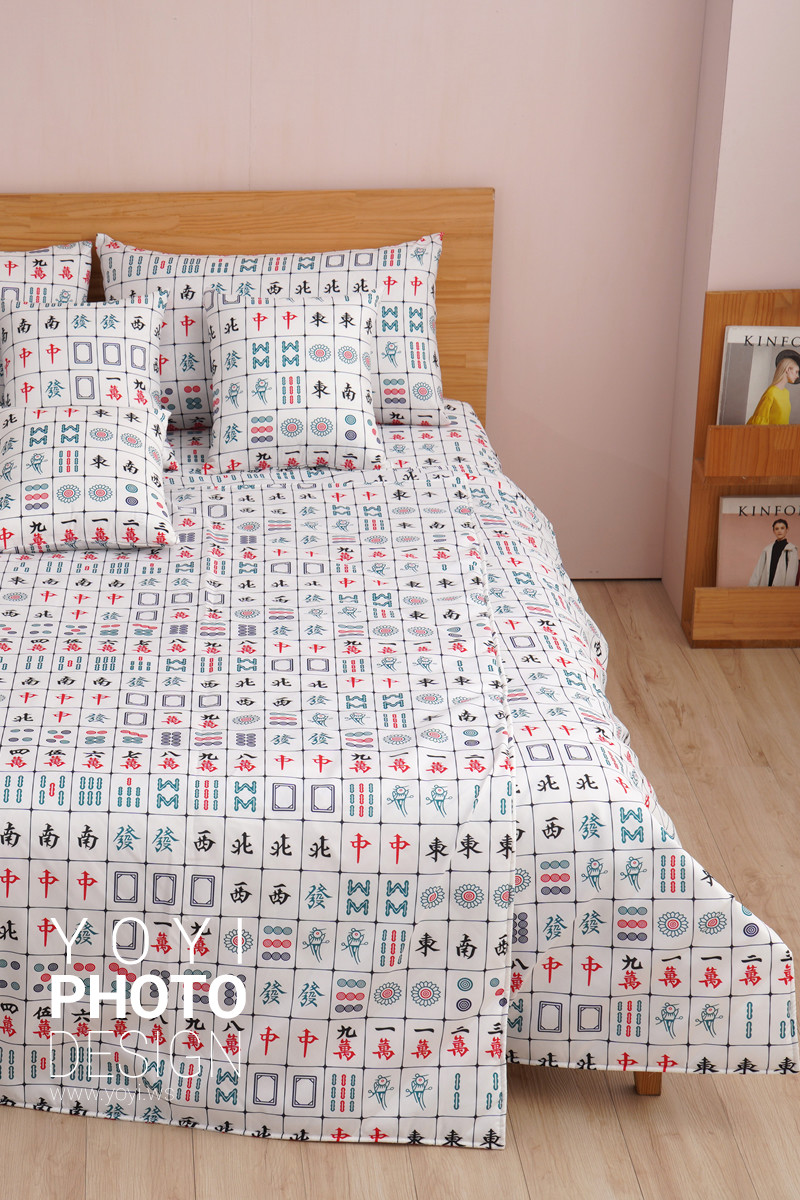 寢具商品攝影｜高級金色調緞面雙人床包組居家風格攝影 9