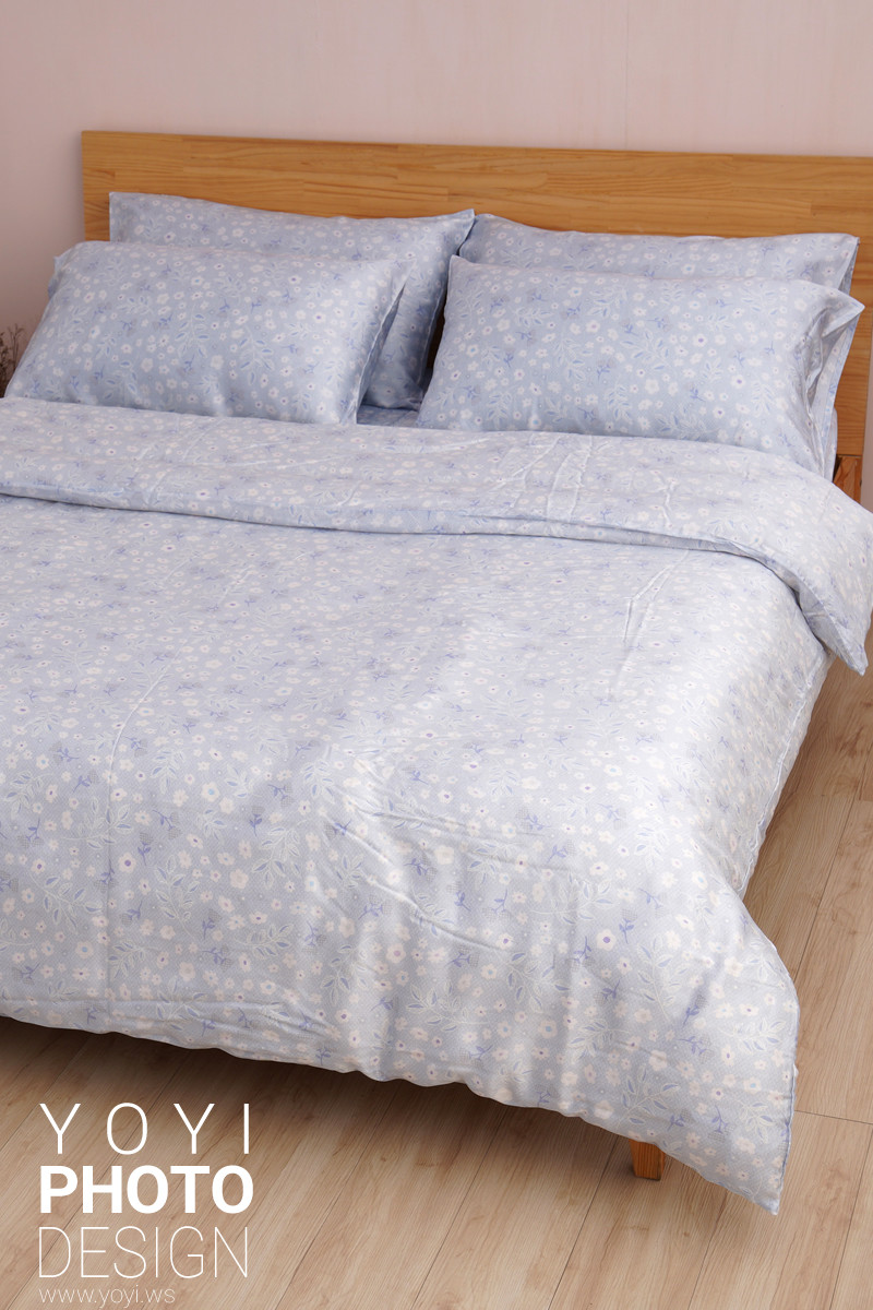 寢具商品攝影｜高級金色調緞面雙人床包組居家風格攝影 13