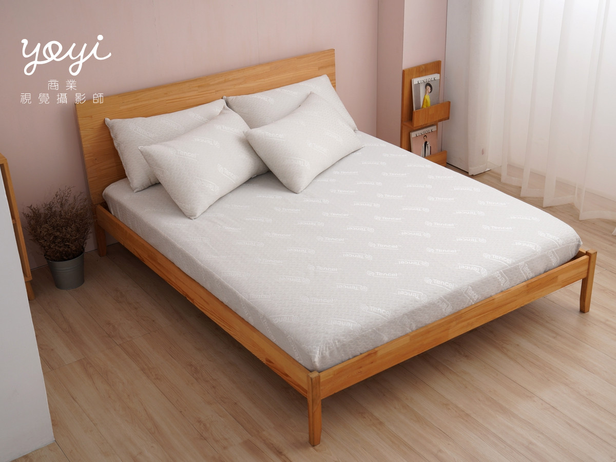 寢具商品攝影｜高級金色調緞面雙人床包組居家風格攝影 27