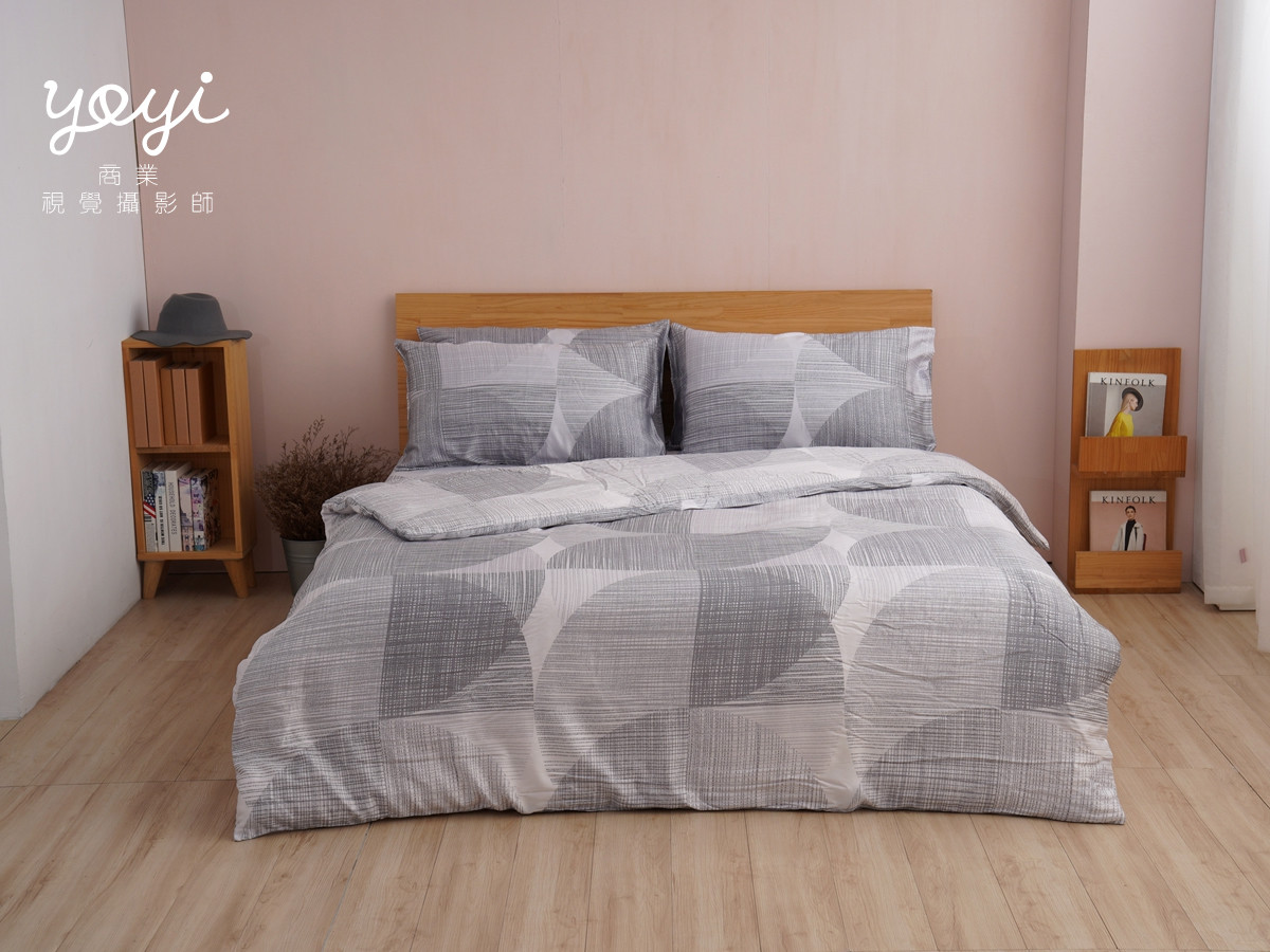 寢具商品攝影｜高級金色調緞面雙人床包組居家風格攝影 53