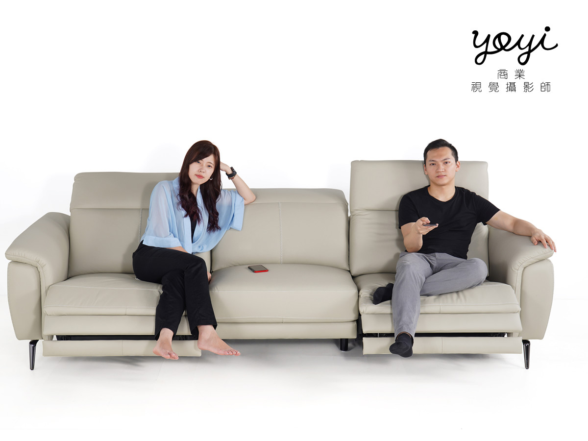 家具商品攝影｜現代風簡約米色沙發與居家客廳空間攝影 3