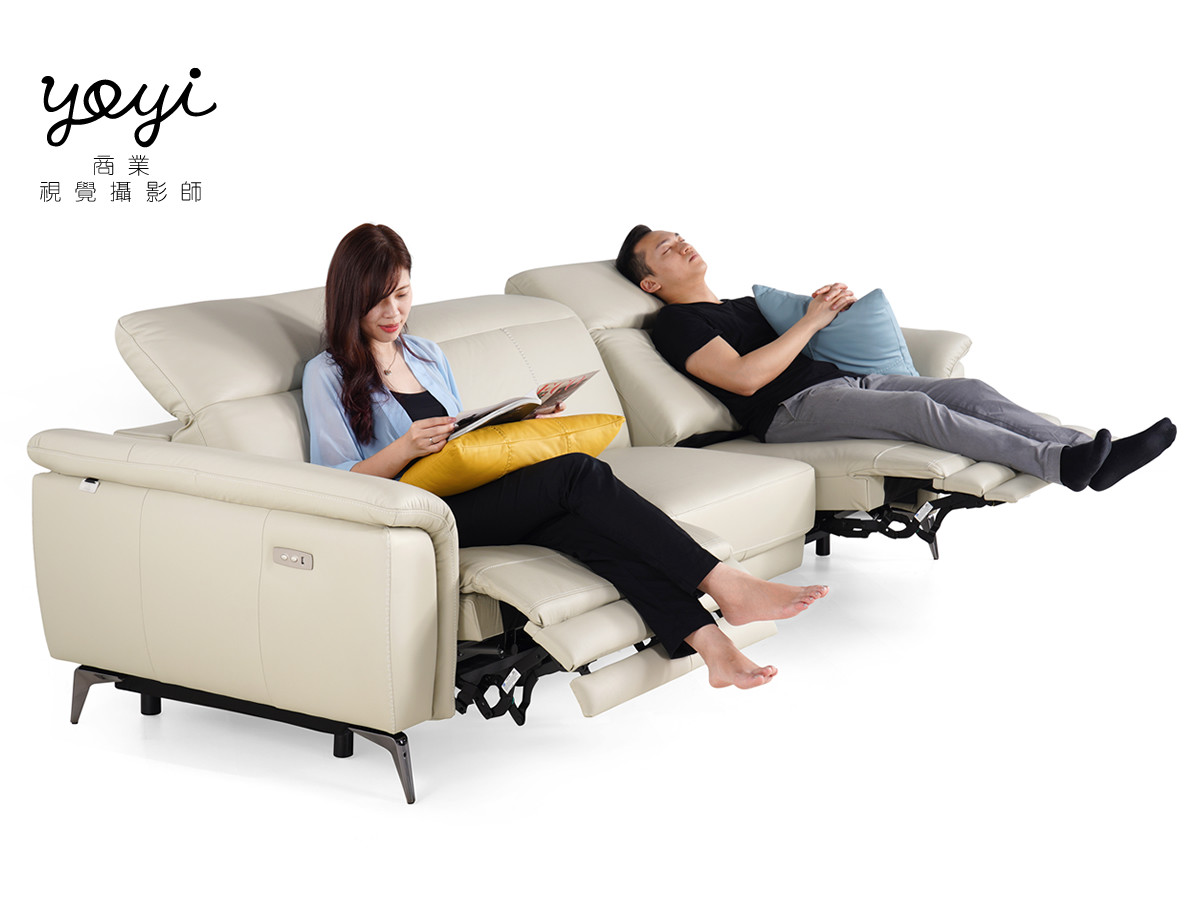 家具商品攝影｜現代風簡約米色沙發與居家客廳空間攝影 7