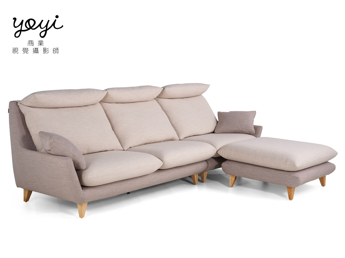 家具商品攝影｜現代風簡約米色沙發與居家客廳空間攝影 25