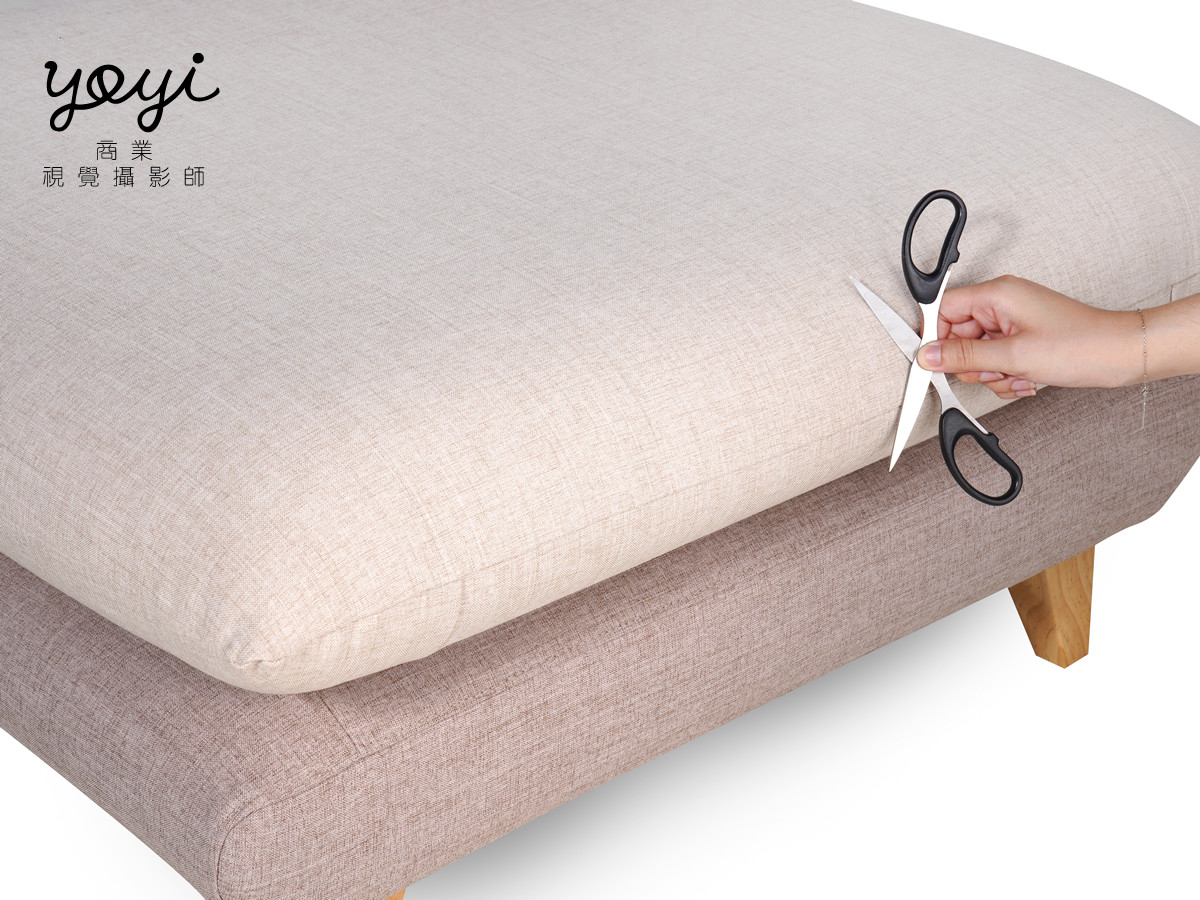 家具商品攝影｜現代風簡約米色沙發與居家客廳空間攝影 33