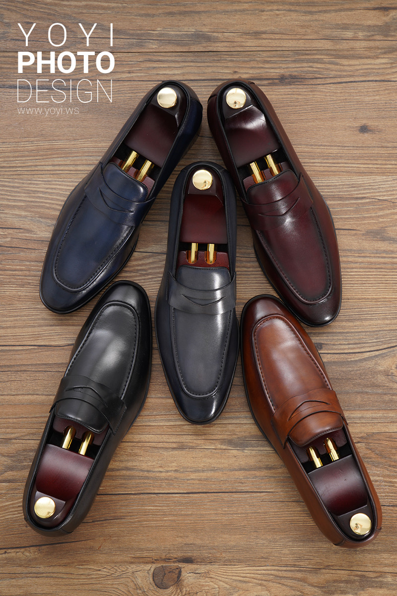 皮鞋攝影｜阿瑪迪斯男士真皮皮鞋商務紳士風格攝影 1