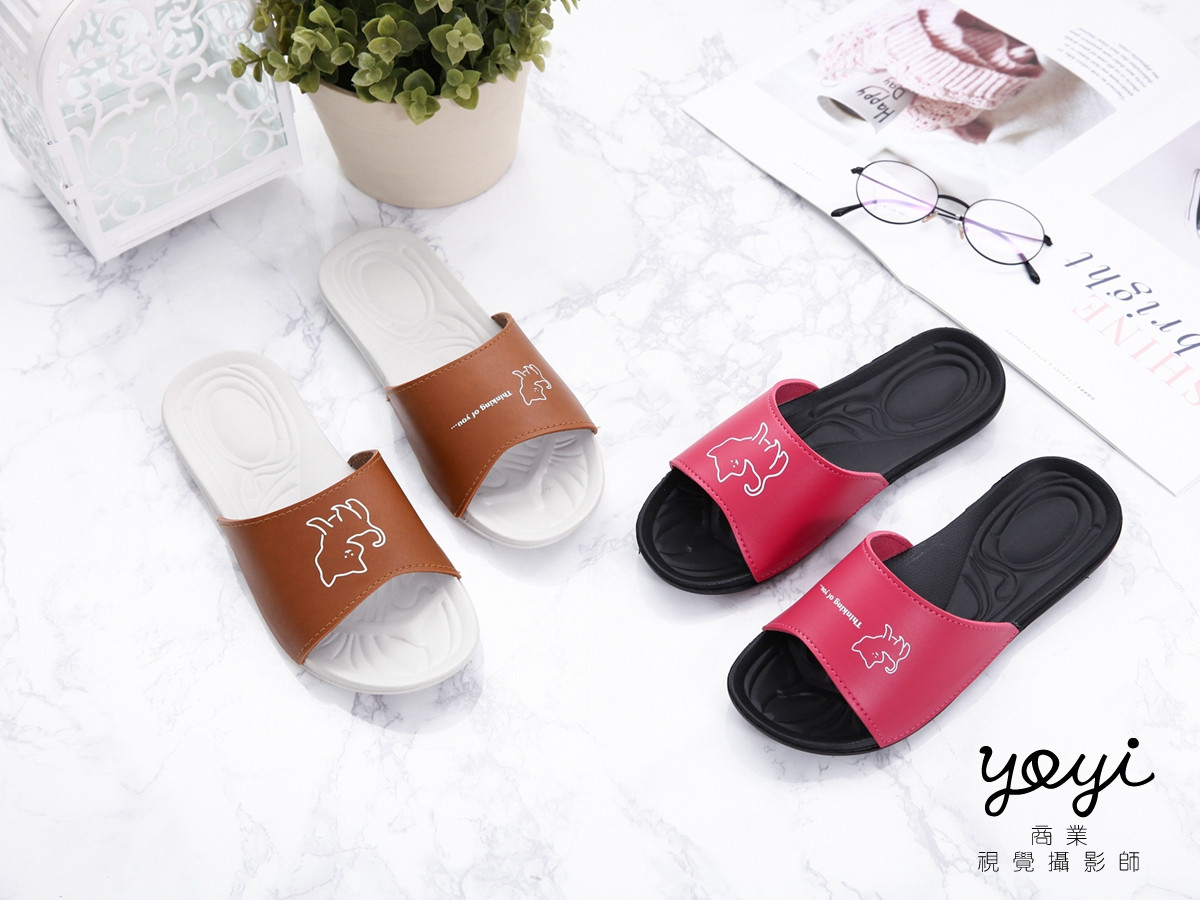 室內鞋履攝影｜灰系格子與格紋質感室內拖鞋攝影｜太松 17